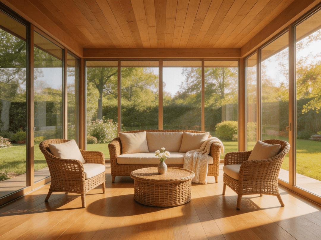 Панорамное остекление веранды