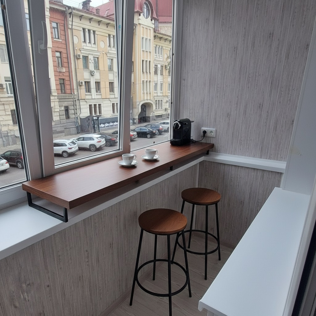 Проект балкон — кафе