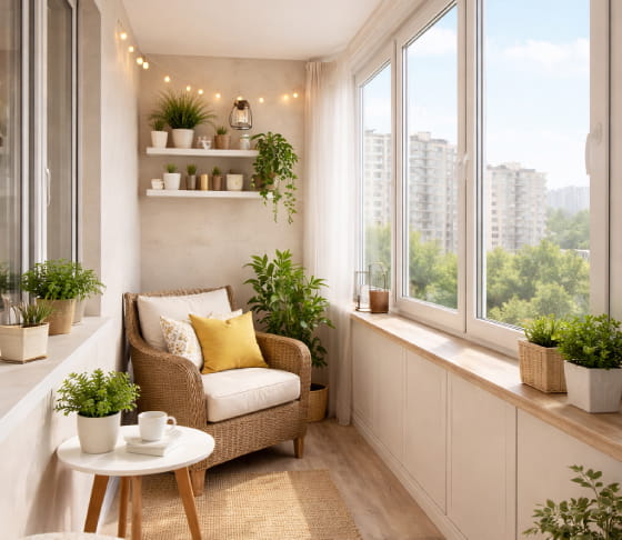 Остекление балконов и лоджий